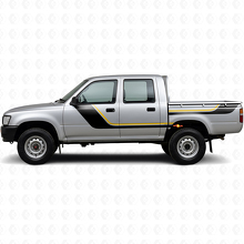 Twin Stripes Door and Rear Side Vinyl Decal Kit for Toyota Hilux 1988-1997_2