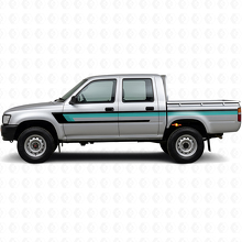 Triple Stripes Door Side Vinyl Decal for Toyota Hilux 1988-1997_2