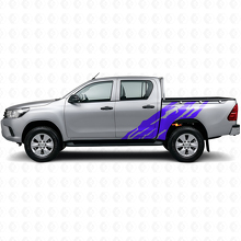 Mud Splash Graphic Side Vinyl Decal for Toyota Hilux 2015+ 2