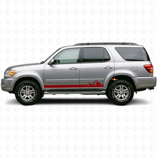 Mountains Thin Stripes Rocker Panel Vinyl Decal for Toyota Sequoia 2000-2007 3