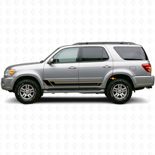 Twin Stripes Rocker Panel Vinyl Decal Kit for Toyota Sequoia 2000–2007 2