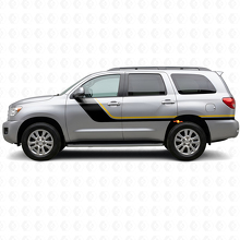 Twin Stripes Side Vinyl Decal Kit for Toyota Sequoia 2007-2022_2