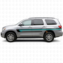 Triple Stripes Door Side Vinyl Decal for Toyota Sequoia 2007-2022_2