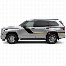 Twin Stripes Side Vinyl Decal Kit for Toyota Sequoia 2022+ 2