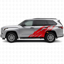 Mud Splash Graphic Side Vinyl Decal for Toyota Sequoia 2022+ 3