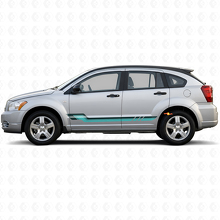 Vinyl-Decal im Vintage-Stil für Seitestreifen Dodge Caliber 2007-2012 2