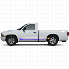 Honeycomb Stripes Side Vinyl Decal for Dodge Dakota 1997-2004 2