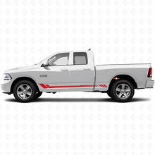 Honeycomb Stripes Side Vinyl Decal for Dodge Ram 1500 2011-2018 3