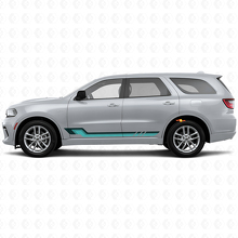 Vintage Style Side Stripes Vinyl Decal for Dodge Durango 2011+ 2