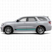 Vintage Straight Stripes Side Vinyl Decal for Durango 2011+ 2
