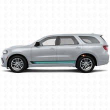 Vintage Straight Stripes Side Vinyl Decal Kit for Durango 2011+_2