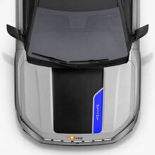 Blackout 4x4 Bonnet Vinyl Decals for Jeep Compass 2026 2