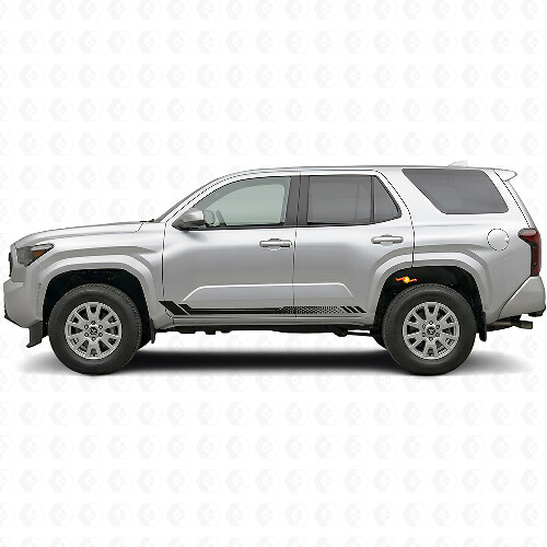 Honeycomb Stripes Side Vinyl Decal for Toyota 4Runner 2024+ 1