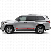Honeycomb Stripes Side Vinyl Decal for Toyota Sequoia 2022+ 3