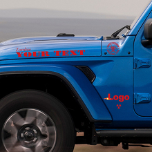 Zombie Style Logo Vinyl Decal Kit for Jeep Wrangler Rubicon_3