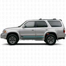 Vintage Straight Stripes Side Vinyl Decal for Toyota 4Runner 1995-2002_2