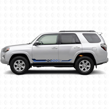 Checkered Flag Side Stripes Vinyl Decal for Toyota 4Runner 2009-2024_2