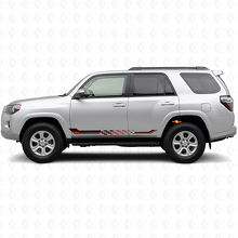 Checkered Flag Side Stripes Vinyl Decal for Toyota 4Runner 2009-2024_3