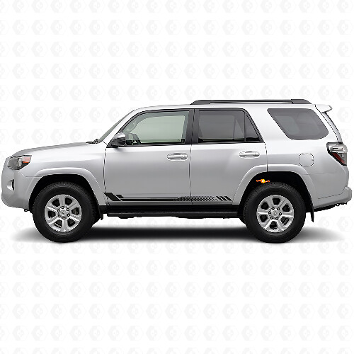 Honeycomb Stripes Side Vinyl Decal for Toyota 4Runner 2009-2024_1