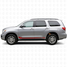 Honeycomb Stripes Side Vinyl Decal for Toyota Sequoia 2007-2022_3