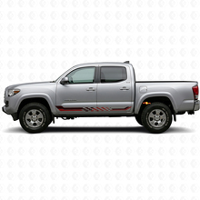 Checkered Flag Side Stripes Vinyl Decal for Toyota Tacoma 2015-2023_3
