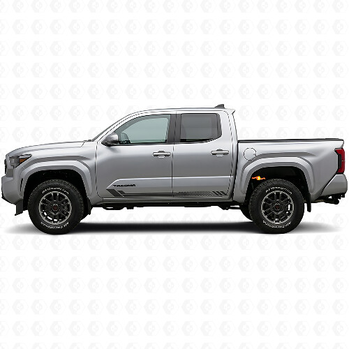 Honeycomb Stripes Side Vinyl Decal for Toyota Tacoma 2023+_1