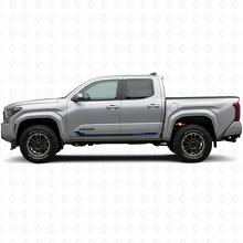 Racing Style Side Stripes Vinyl Decal for Toyota Tacoma 2023+_2