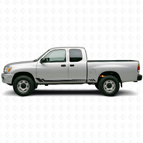 Honeycomb Stripes Side Vinyl Decal for Toyota Tundra 1999-2006