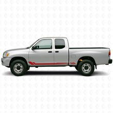 Honeycomb Stripes Side Vinyl Decal for Toyota Tundra 1999-2006_3
