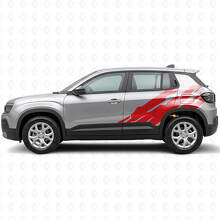 Mud Splash Graphic Side Vinyl Decal for Jeep Avenger 2023+_3