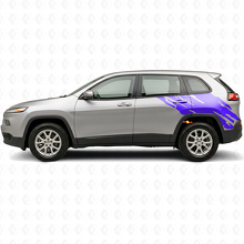 Mud Splash Graphic Rear Side Vinyl Decal for Jeep Cherokee KL 2013-2023_2