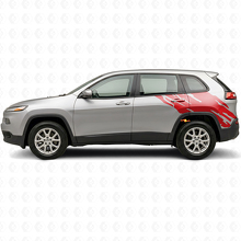 Mud Splash Graphic Rear Side Vinyl Decal for Jeep Cherokee KL 2013-2023_3