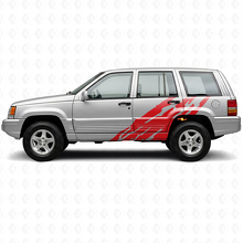 Mud Splash Graphic Side Vinyl Decal for Jeep Grand Cherokee 1993-1998_3