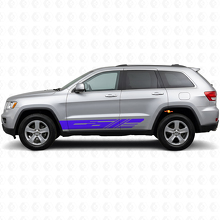 Decorated Side Stripes Vinyl Decal Kit for Jeep Grand Cherokee 2011-2021_2