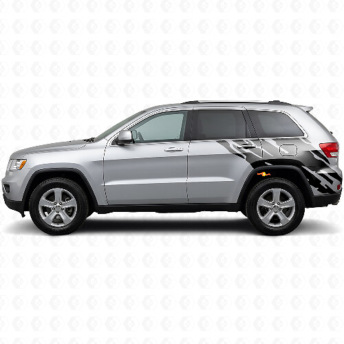 Mud Splash Graphic Rear Side Vinyl Decal for Jeep Grand Cherokee 2011-2021