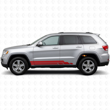 Curved Stripes Side Vinyl Decal Kit for Jeep Grand Cherokee 2011-2021_3