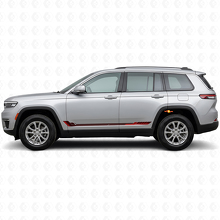 Racing Style Side Stripes Vinyl Decal for Jeep Grand Cherokee 2021+_3
