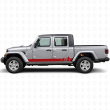 Mountains Wide Stripes Side Vinyl Decal for Jeep Gladiator 2020+_3