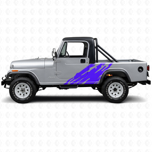 Mud Splash Graphic Side Vinyl Decal for Jeep CJ-8 Scrambler 1981-1986_2