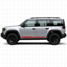 Checkered Curved Side Stripes Vinyl Decal for Jeep Recon 2026+_3
