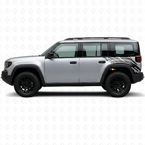 Mud Splash Graphic Rear Side Vinyl Decal for Jeep Recon 2026+