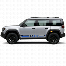 Checkered Flag Side Stripes Vinyl Decal for Jeep Recon 2026+_2