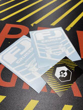 2x FJ Cruiser CORPS window vinyl decal sticker 2