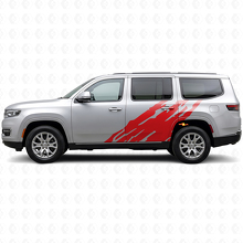 Mud Splash Graphic Side Vinyl Decal for Jeep Wagoneer 2022+_3