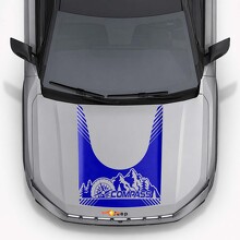 Compass Mountains Style Hood Vinyl Decal for Jeep Compass 2026_3