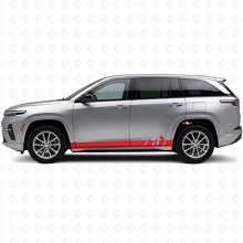 Mountains Wide Stripes Side Vinyl Decal for Jeep Wagoneer S 2024+_3