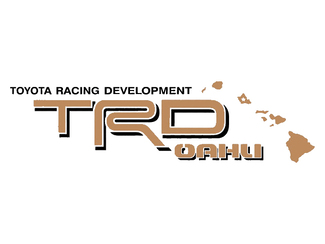 2 TOYOTA TRD OAHU  DECAL ALL TERRAIN DECAL Mountain  TRD racing development side vinyl decal sticker
