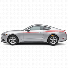 Decorated Custom Side Stripes Vinyl Decal Kit for Musclecar Mustang 2015-20_3