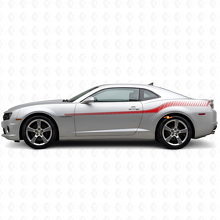 Racing Style Side Stripes Vinyl Decal Kit For Chevrolet Camaro 2010-2013_4
