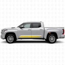 Off Road Lettering Rocker Panel Stripes Vinyl Decal For Toyota Tundra 2022+_6